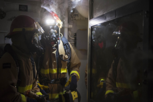 FW Gangelt: Spektakuläre Verfolgungsjagd führt zu großem Feuerwehreinsatz