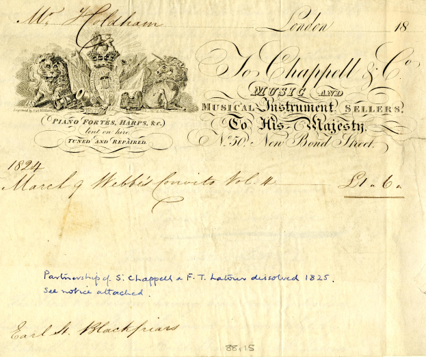 Ein altes Wertpapierzertifikat mit einem Mann und einer Frau sowie Bildern von Tieren und Texten, die die Informationen des Zertifikats enthalten.